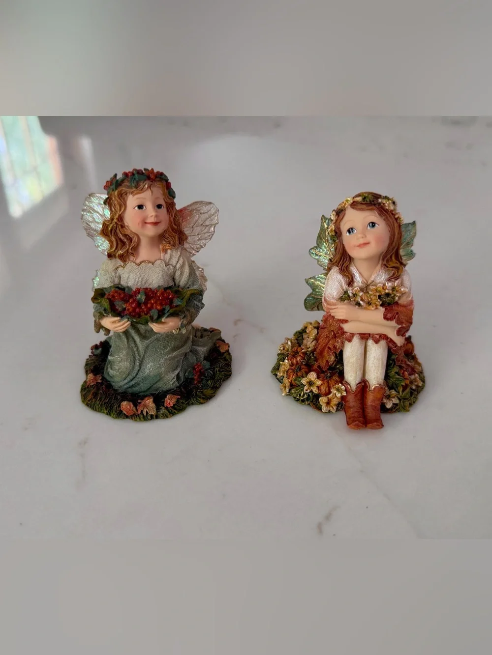 BOYDS BEARS RESIN FAERIESSENCE vintage 2004 Fairies - faeriewood collection - Picture 1 of 10